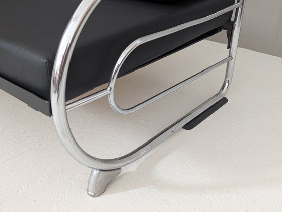 Image 1 of Divano in acciaio tubolare Bauhaus di Hynek Gottwald, anni '30