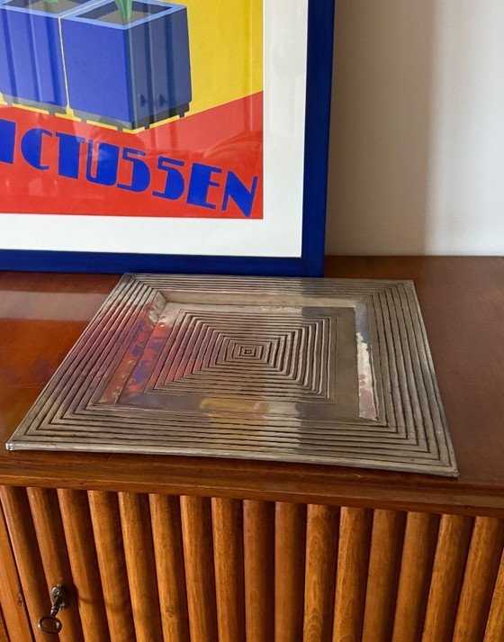 Image 1 of Hollywood regency centerpiece / vide poche, Oltrefrontiera Italy 1980s