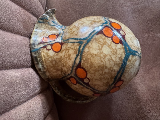 Image 1 of Beautiful Vintage Art Deco Ceramic Jug – 1930s – Excellent Condition