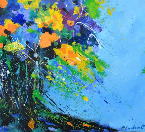 The garden remembers the sun – Peintures et dessins, Canvas (photo 4 of 5)