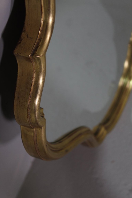 Image 1 of Vintage spiegel DeKnudt goud