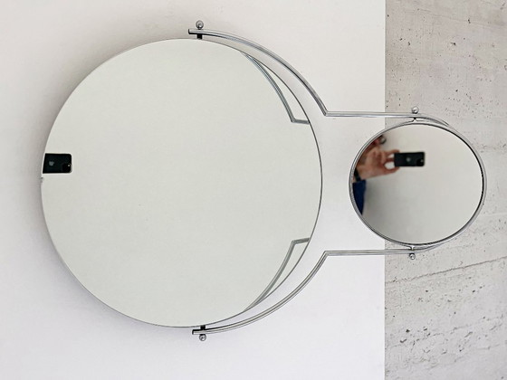 Espejo de pared con lupa giratoria, de Bieffeplast, Italia, década de 2000. – Chrome, Glass (photo 3 of 19)