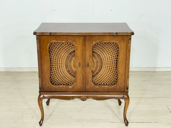 Image 1 of Antieke tv- en platenspelerkast in barokstijl / ladekast