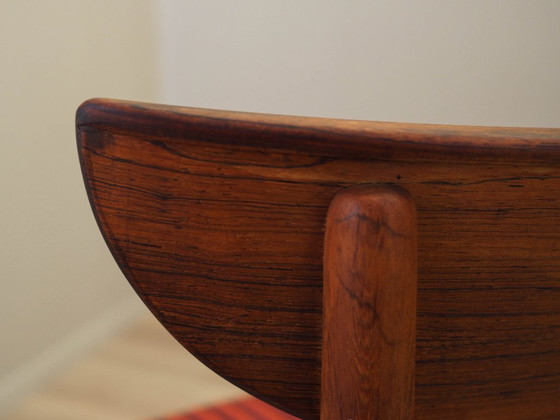 Image 1 of Set van zes palissanderhouten stoelen, Deens design, jaren 70, fabrikant: Skovby Møbelfabrik