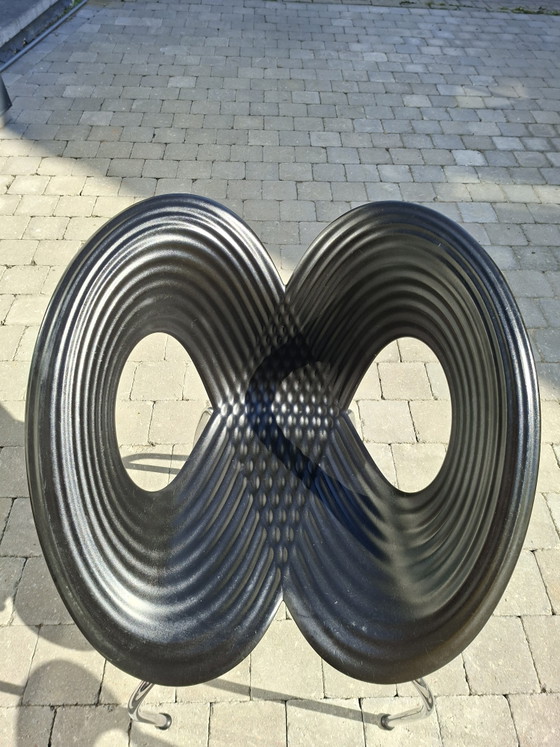 Image 1 of 4x Ron Arad Moroso Chair zwart