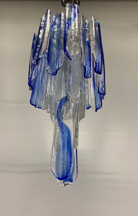 Image 1 of Murano chandelier made in Italy attributed to Mazzega