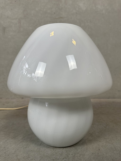 Vintage 'swirl' mushroom lamp