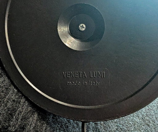 Lámpara de escritorio vintage Veneta Lumi – Fabricada en Italia – Década de 1970 – bureaulampen, Metal (photo 2 of 5)