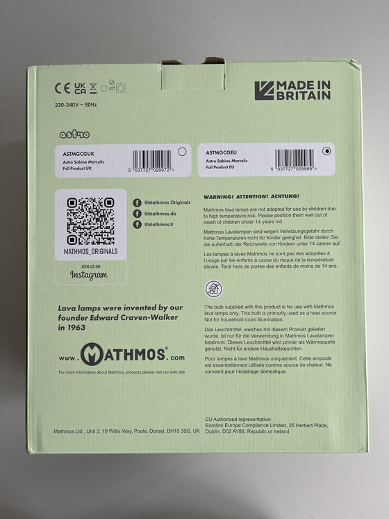 Image 1 of Sabine Marcelis x Mathmos -Lavalamp