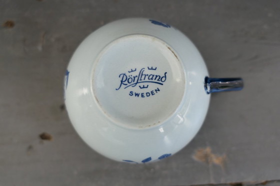 Image 1 of Rörstrand Ostindia Nils Lundström tasse + soucoupe 6 x