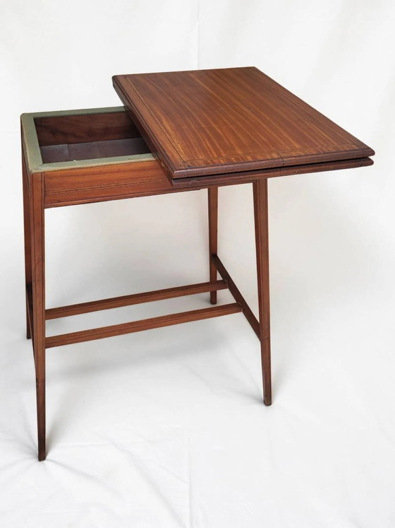 Beistelltisch / Konsole, 1950er Jahre – Beistelltische, Wood, Art Deco (photo 3 of 13)