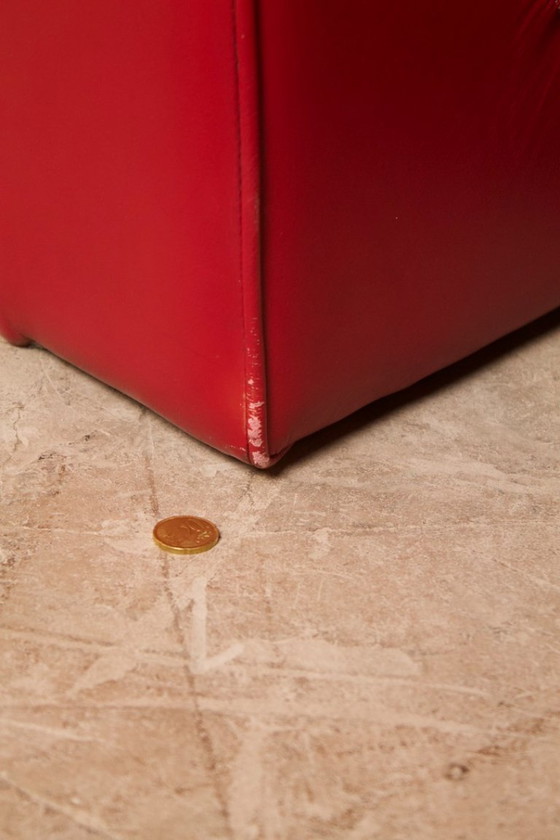 Image 1 of Poltrona in pelle vintage "Ambassador", Nicoletti Salotti, Italia, 1980