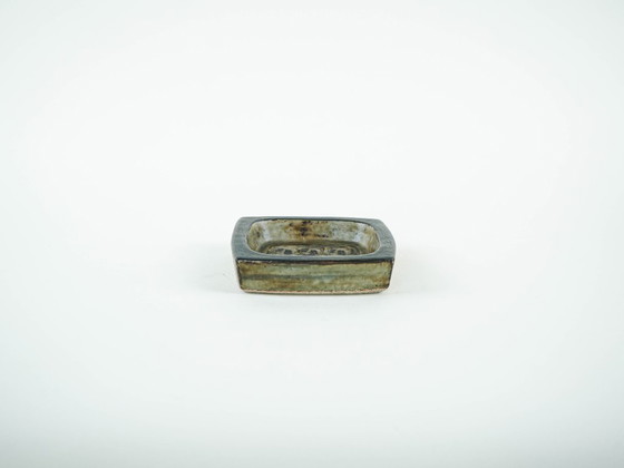 Bol en céramique, design danois, années 1960, fabriqué par Royal Copenhagen, Accessoires de cuisine, Vert (photo 3 sur 9)