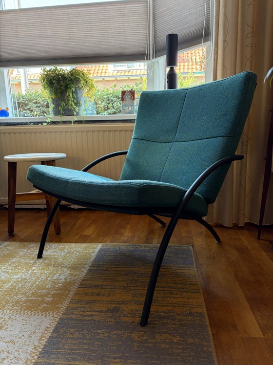 2 Harvink Uncle Sam Armchairs – Metal, Textile (photo 3 of 7)