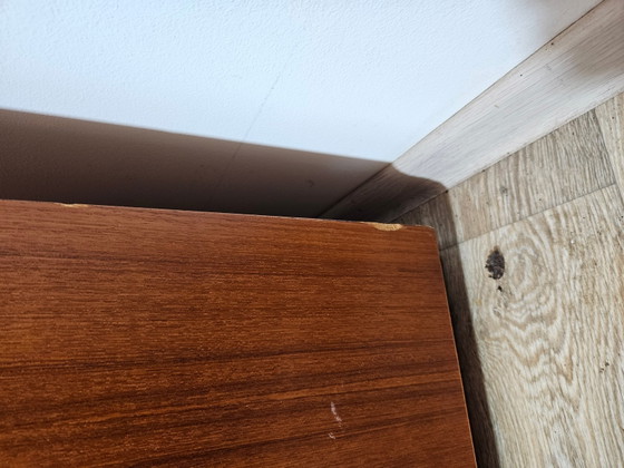 Cassettiera Vintage in Teak, anni '60 – Cassettiere, Brass, Scandinavian (photo 5 of 27)