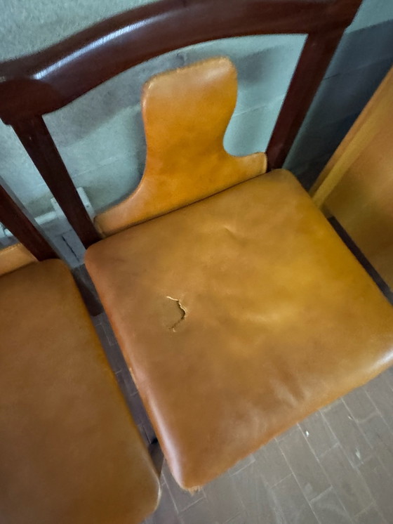 Image 1 of 6 sedie attribuite a Luigi Salocchi per Sormani, anni '60