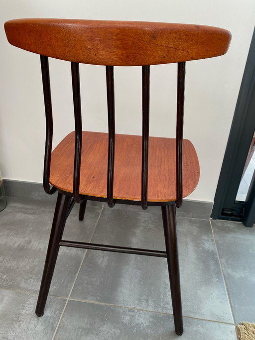 Pinnjo chair 1960 in teak by Albin Johansson Hissna – eetkamerstoelen, Wood (photo 2 of 6)