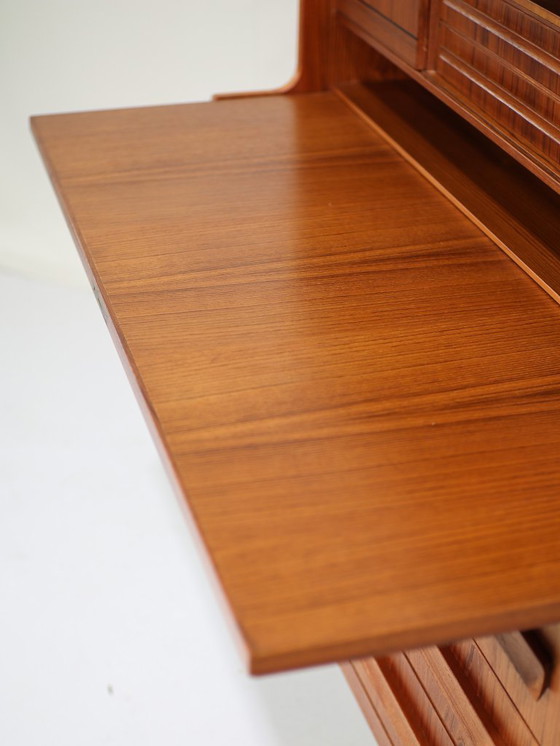 Image 1 of Secretaire Sigfred Omann Ølholm teck danois