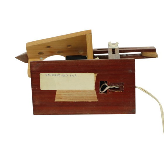 Image 1 of Unique Wooden Lamp