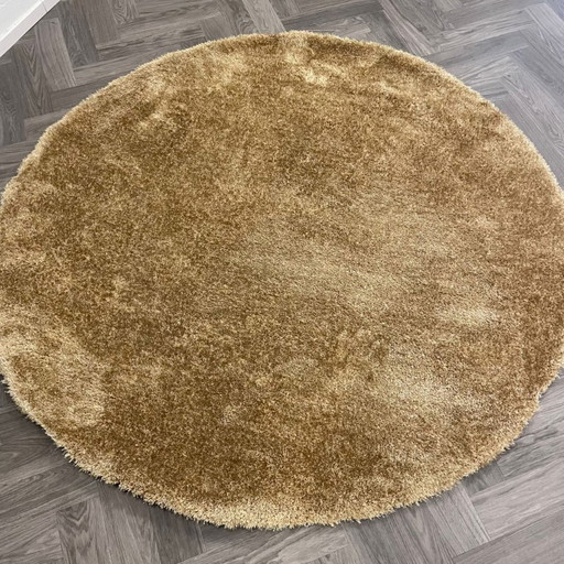Brinker Carpets Puglia Fall Ochre Round Rug - 200x200cm