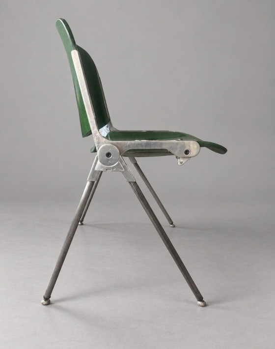 3x Vintage Agorà Chairs — Paolo Favaretto – Dining chairs, Aluminium, Metal (photo 9 of 15)