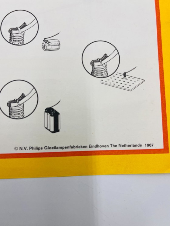 Image 1 of Lot of 11 technical diagrams for Philips games, 1967