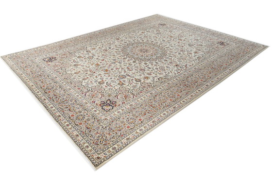 Image 1 of Tappeto persiano Kashan 4,02 x 3,00 Tappeto orientale pregiato n. 24637