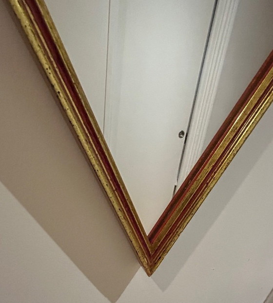 Image 1 of specchio vintage a forma di diamante