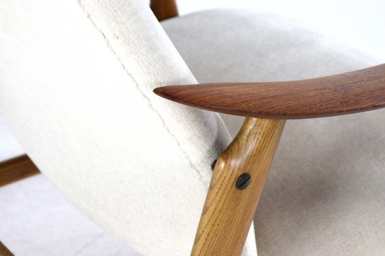 Frode Braathen and Hans Brattrud for Dokka Möbler Armchair Model 500 - Highback Vintage – Dokka mobler, Wood (photo 13 of 18)