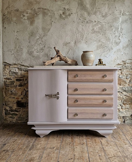 Restyled 1930s sideboard buffet cabinet