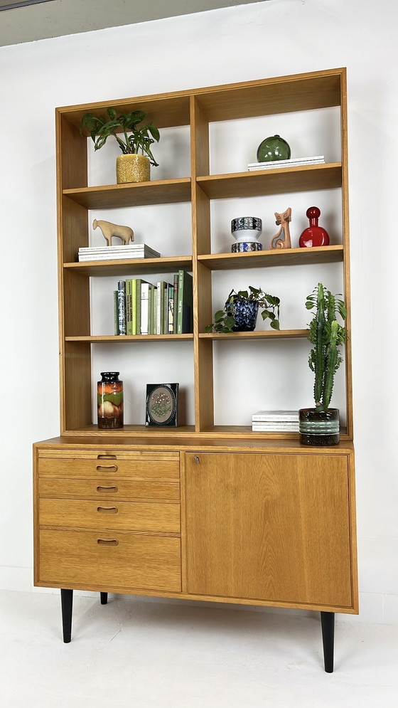 Image 1 of Swedish vintage open bookcase