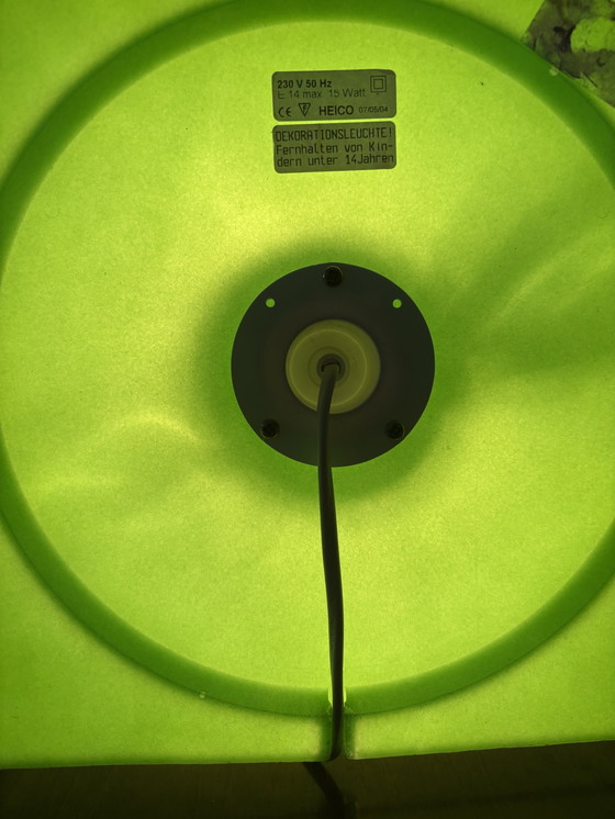 Image 1 of Groene kubuslamp HEICO 