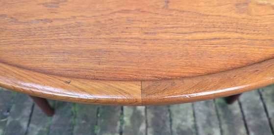 Vintage Coffee table. Scandinavian design. 1960s, Wood, Brown (photo 5 of 8)
