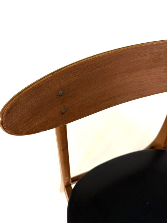 Image 1 of 4x vintage eetkamerstoel model 201, Farstrup Møbler ‘60 