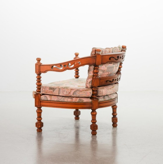 Image 1 of Giorgetti Museo lounge chairs set of 2