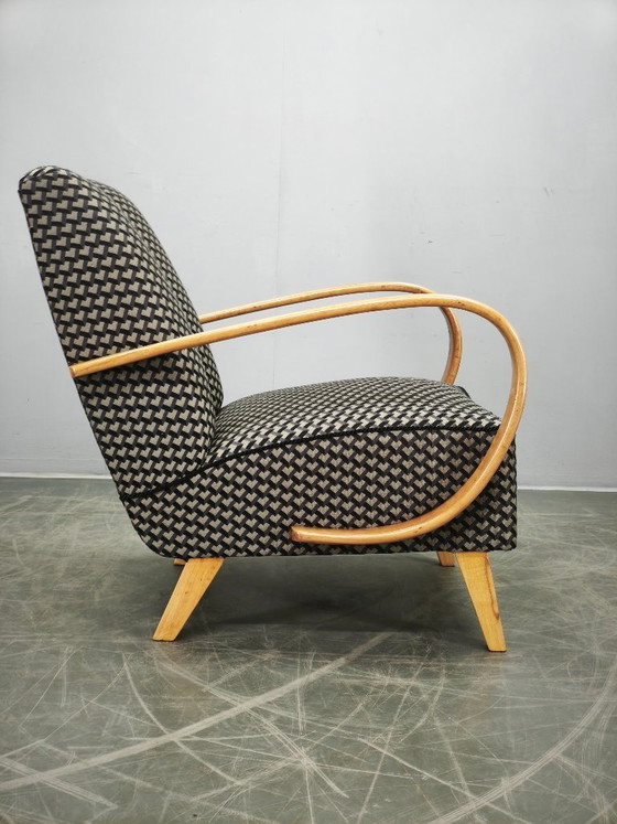 Image 1 of Poltrona Art Déco di Jindrich Halabala, Cecoslovacchia, anni '40