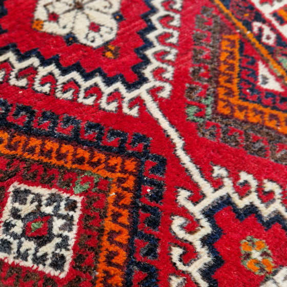 Image 1 of Tapis persan ancien tapis de laine noué à la main