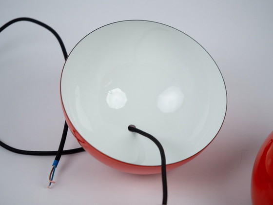 Pair Of 2 Danish Vintage Flowerpot Lamps By Verner Panton, Louis Poulsen – Pendant lamps, Other (photo 10 of 13)