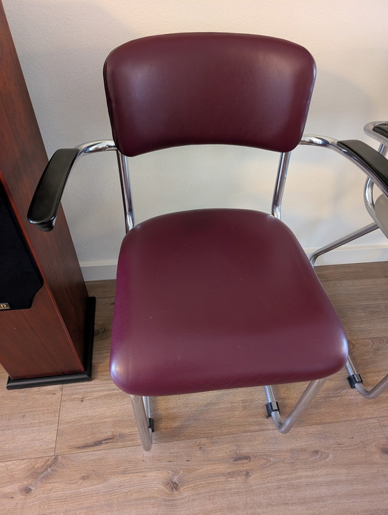 Image 1 of 6 Gispen chairs