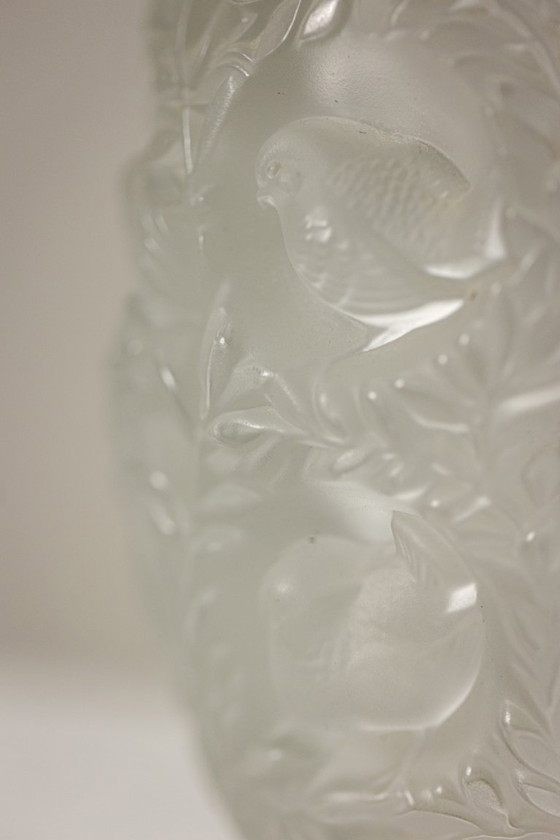 Image 1 of Lalique France. Crystal vase. After 1978.