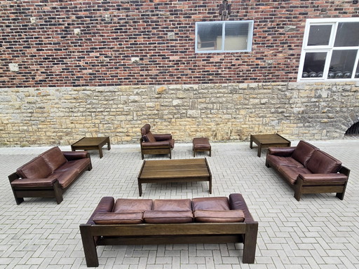 Leolux Vintage 60s 70s Benches Sofa Sofa Set Couch Set Armchair Seating Group Mid Century