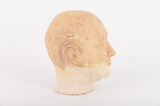 Image 1 of Vintage Italian Earthenware Bust