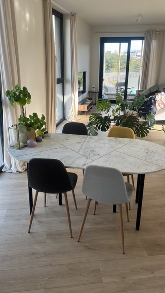 Marble Dining Table (photo 2 of 5)