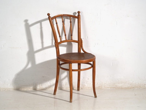 Antique set of 2 bentwood chairs – Central Europe, circa 1900 – Dining chairs, Metal (photo 33 of 40)