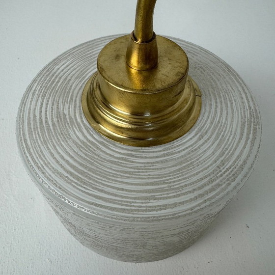 Image 1 of COPPIA DI APPLIQUE VINTAGE IN VETRO E GRANITO