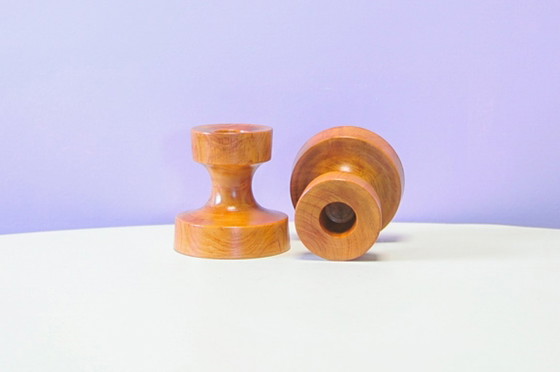 Set x2 Portacandele in Legno di Noce – Wood (photo 4 of 5)