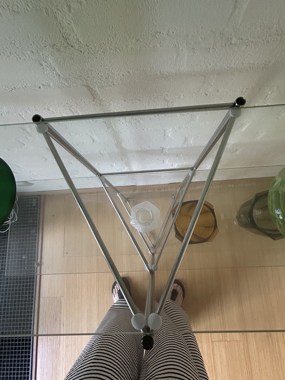 Image 1 of Vintage glazen stellingkast