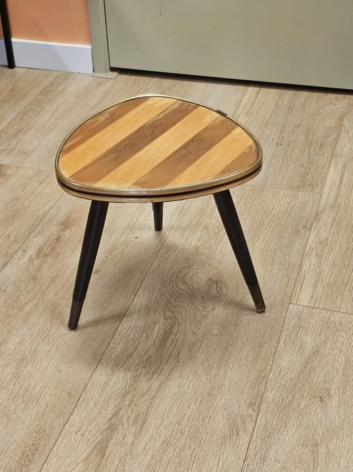 Vintage Plantentafeltje Tafeltje Bijzettafeltje Tafel – Wood