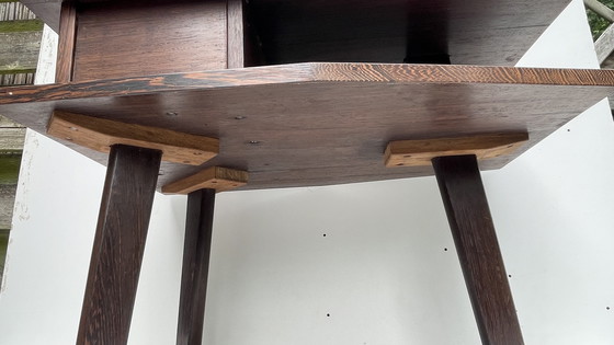 Image 1 of Table d'appoint en palissandre des années 60/70 avec jardinière