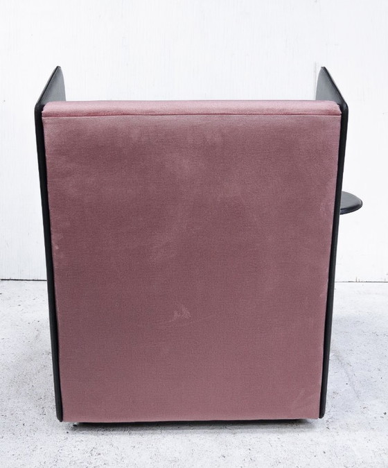 Image 1 of Memphis Lounge-Sessel mit Tisch – Mandelli & Selva für Salmistraro, 1980er Jahre